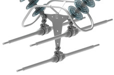 Suspension Assembly - Tri-Bundle Conductor, 50K (D-IT-33-50)